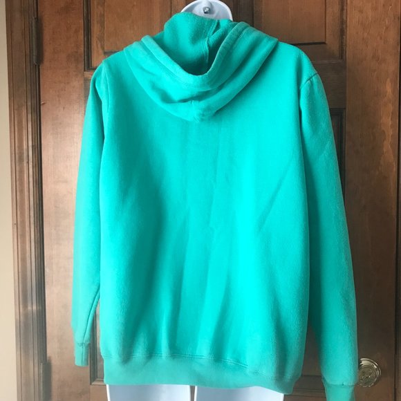 Landry's Green "Golden Nugget Farley Marina" Zip-Up Hoodie Sweatshirt Medium - Picture 7 of 10